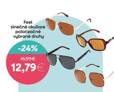Feel slnečné okuliare polarizačné vybrané druhy 