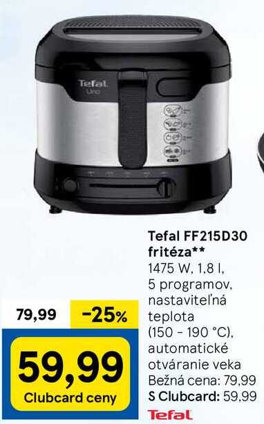 Tefal FF215D30 fritéza