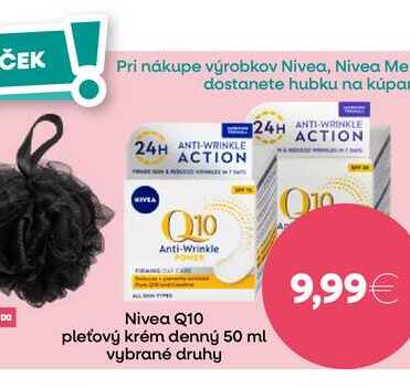 Nivea Q10 pleťový krém denný 50 ml 