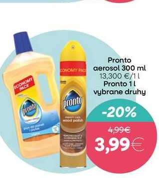 Pronto aerosol 300 ml 