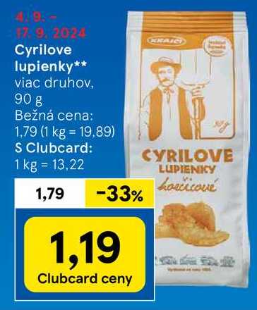 Cyrilove lupienky, 90 g