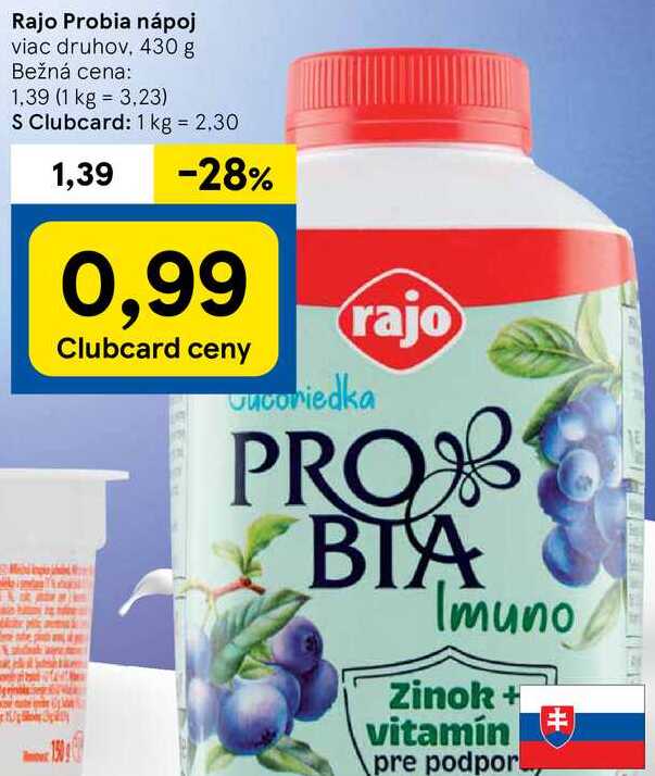 Rajo Probia nápoj, 430 g