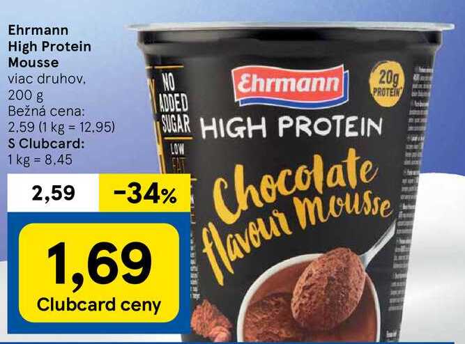 Ehrmann High Protein Mousse, 200 g 