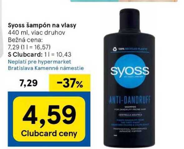 Syoss šampón 440 ml