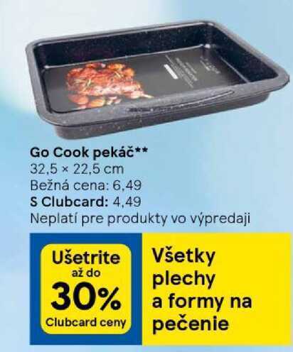 Go Cook pekáč 32,5 x 22,5 cm 