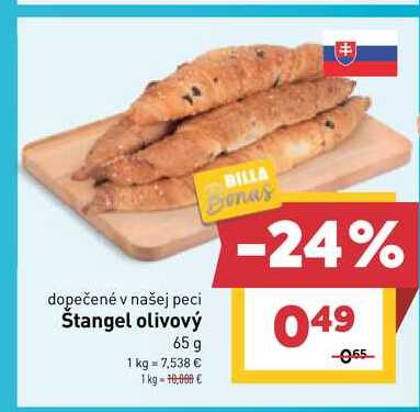 Štangel olivový 65 g