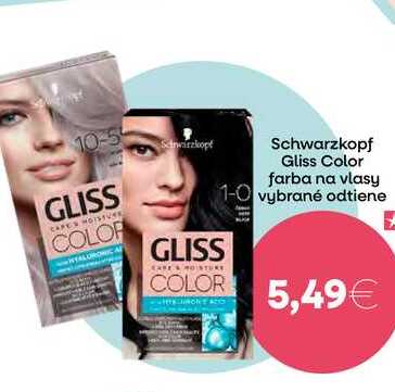 Schwarzkopf Gliss Color farba na vlasy