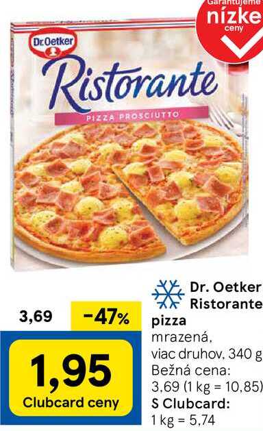 Dr. Oetker Ristorante pizza, 340 g