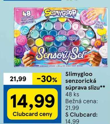 Slimygloo senzorická súprava slizu