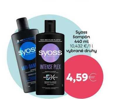 Syoss šampón 440 ml 