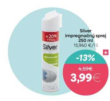 Silver impregnačný sprej 250 ml 