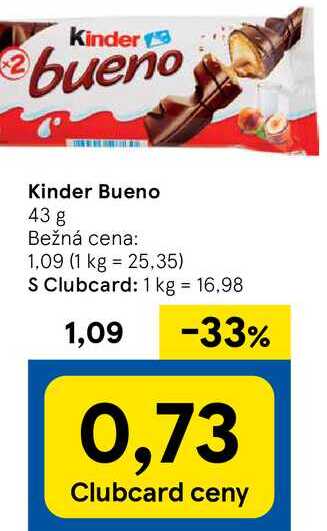 Kinder Bueno, 43 g 