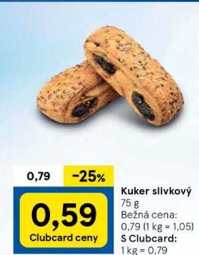 Kuker slivkový, 75 g 