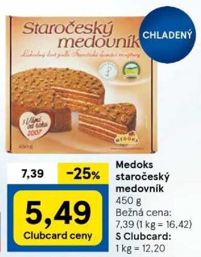 Medoks staročeský medovník, 450 g 