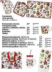 Kuchynská séria perníky - Taška