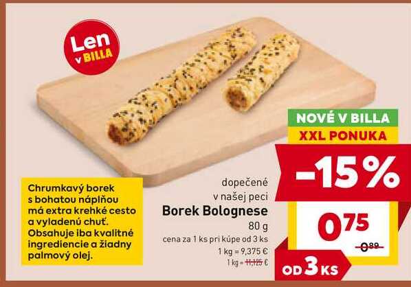 Borek Bolognese 80 g 