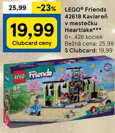 LEGO® Friends 42618 Kaviareň v mestečku Heartlake