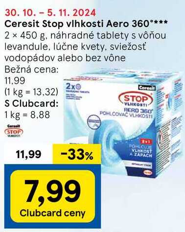 Ceresit Stop vlhkosti Aero 360°, 2x 450 g