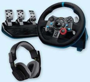 Herný volant + headset LOGITECH G29 Driving Force