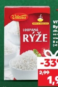 Vitana Ryža vo varných vreckách