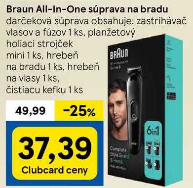 Braun All-In-One súprava na bradu darčeková súprava 