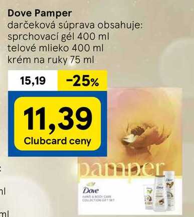 Dove Pamper darčeková súprava