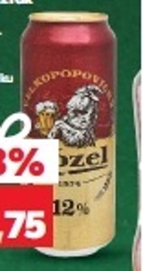 Velkopopovický Kozel pivo v akcii