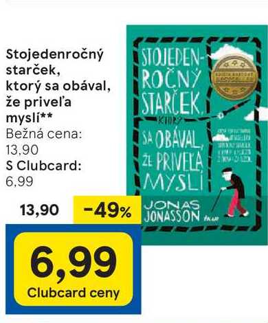 Stojedenročný starček, ktorý sa obával, že priveľa myslí