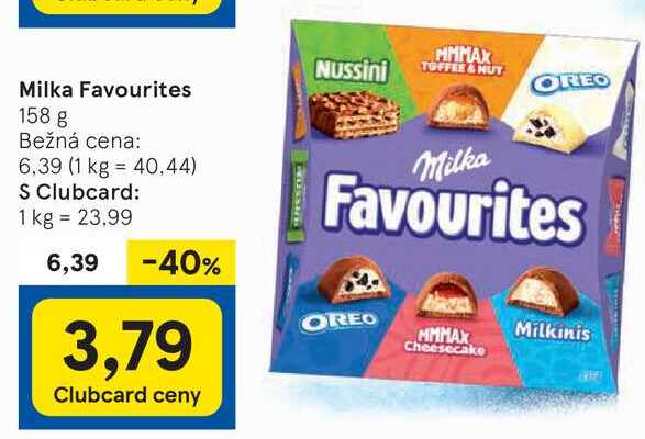 Milka Favourites, 158 g 