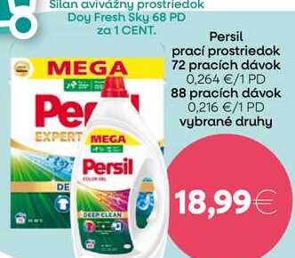 Persil prací prostriedok 72 pracích dávok 