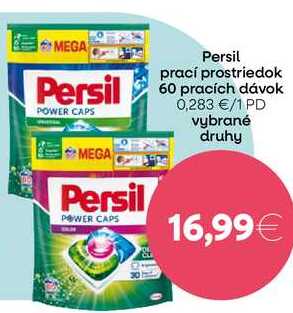 Persil prací kapsule 60 pracích dávok