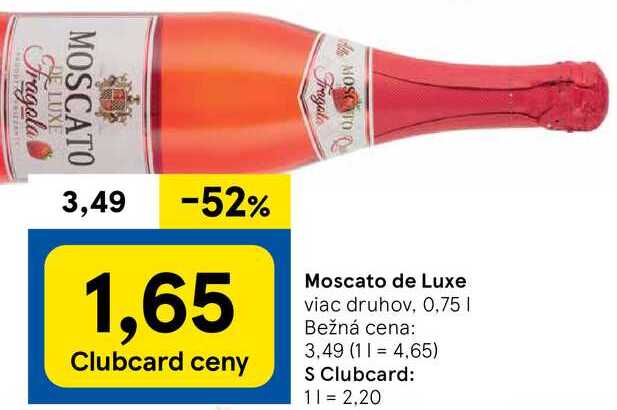 Moscato de Luxe, 0,75 l