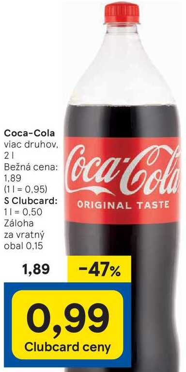 Coca-Cola, 2 l