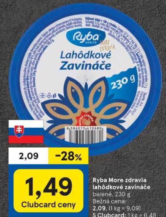 Ryba More zdravia lahôdkové zavináče, 230 g