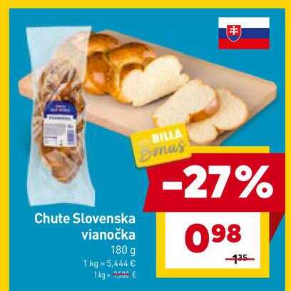 Chute Slovenska vianočka 180 g 