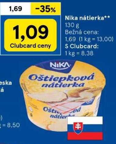 Nika nátierka, 130 g 