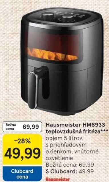 Hausmeister HM6933 teplovzdušná fritéza