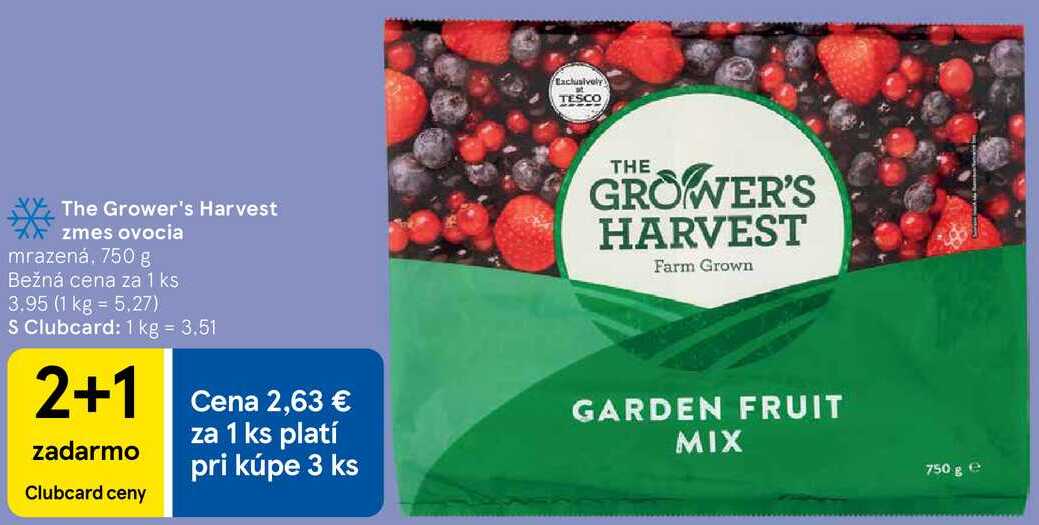 The Grower's Harvest zmes ovocia, 750 g