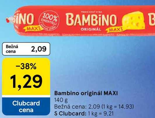 Bambino originál MAXI, 140 g 