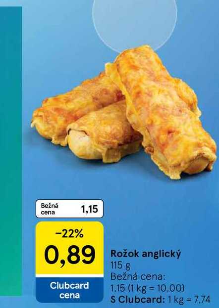 Rožok anglický, 115 g 