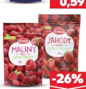 Emco ovocie sušené mrazom