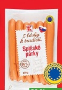 Z lásky k tradícii Spišské párky