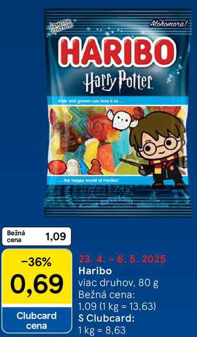 Haribo, 80 g 