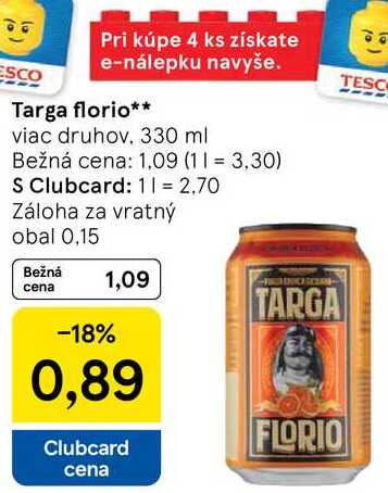 Targa florio, 330 ml 