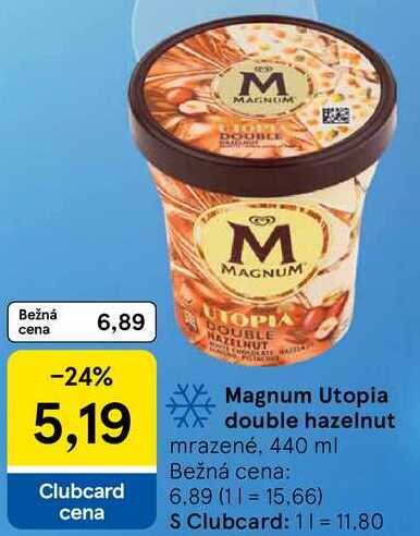 Magnum Utopia double hazelnut, 440 ml 