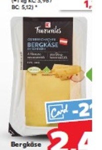K-Favourites Bergkäse plátky