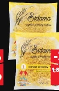 SIDAMA Cestoviny