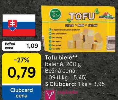 Tofu biele, 200 g
