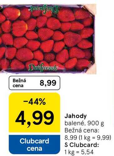Jahody, 900 g 