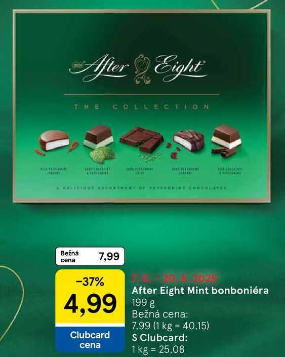 After Eight Mint bonboniéra, 190 g